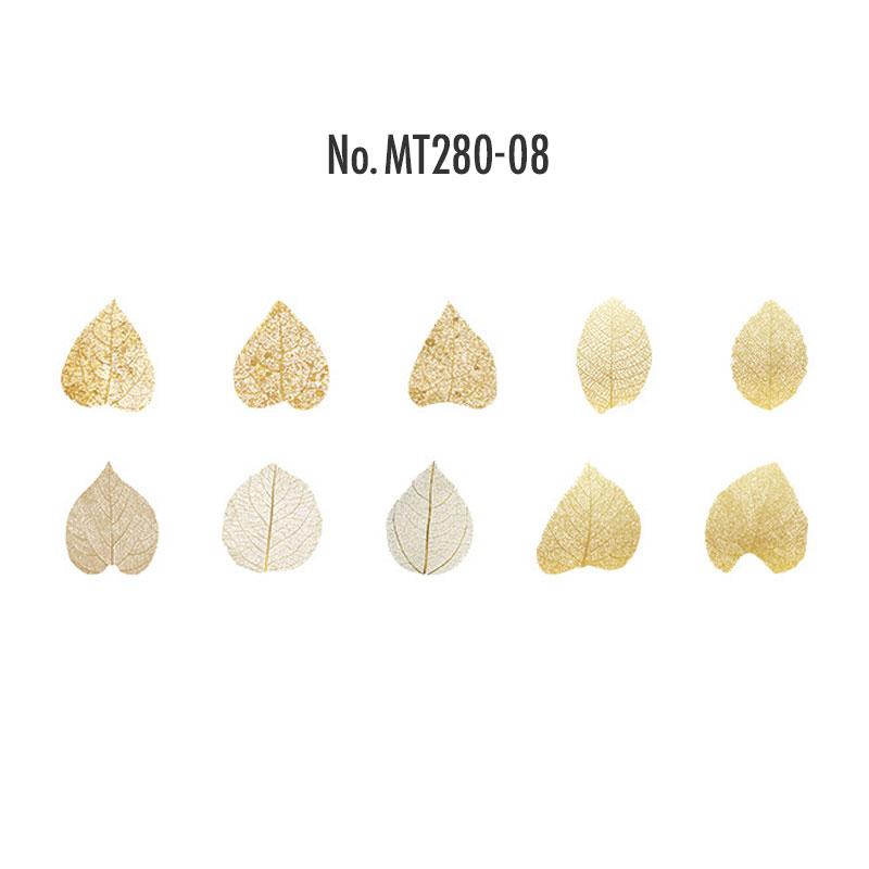 MT280|葉っぱ 紅葉 銀杏 葉 植物 枯葉 和紙
