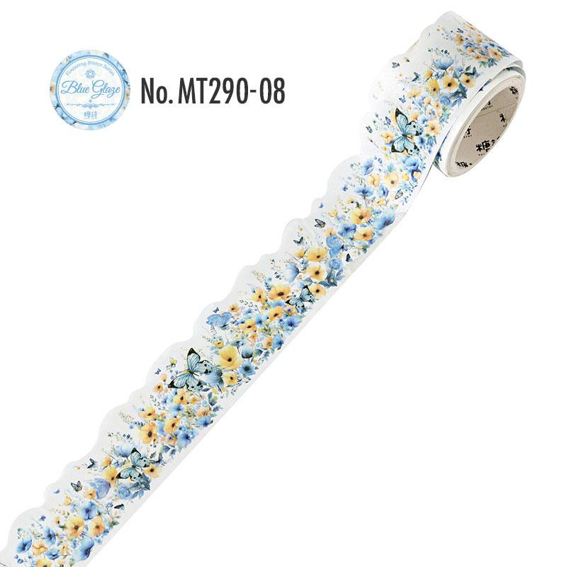 MT290|花 フラワー 蝶 蝶々 バタフライ 和紙