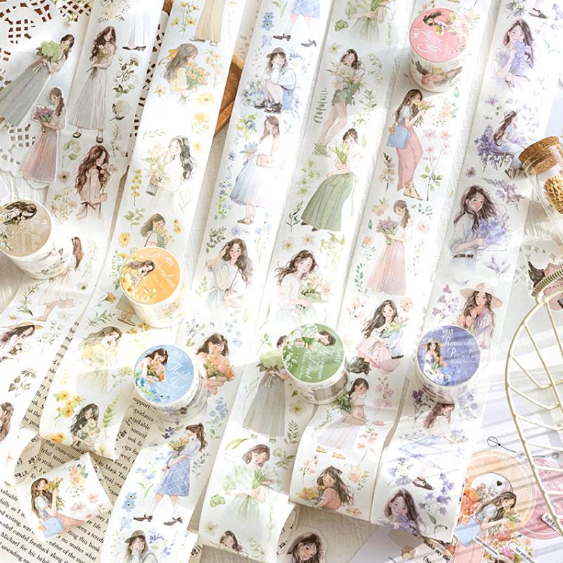 MT399｜女の子 女性 人物 和紙 – Memento