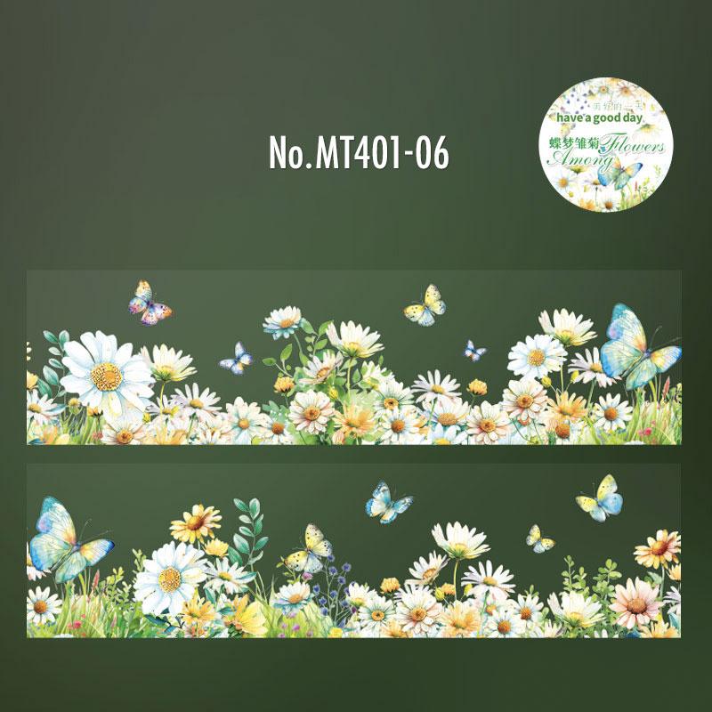 MT401|花 蝶 蝶々 帯