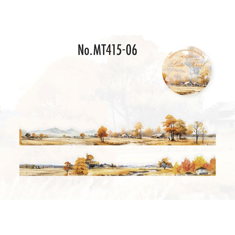 MT415|山 草原 海 雪山 風景 景色
