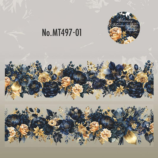 MT497|花 フラワー バラ 蝶々 バタフライ 蝶