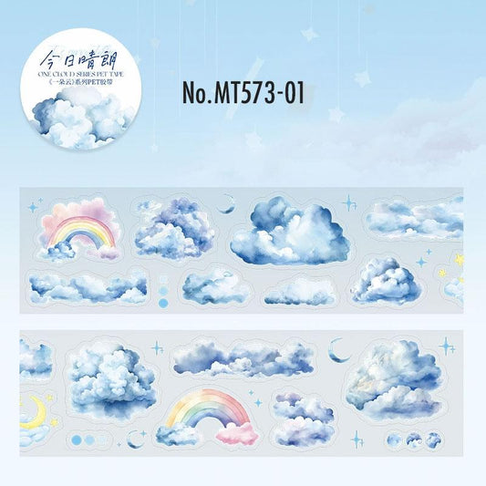 MT573|雲 空 虹 月 星 雨雲 入道雲 天気