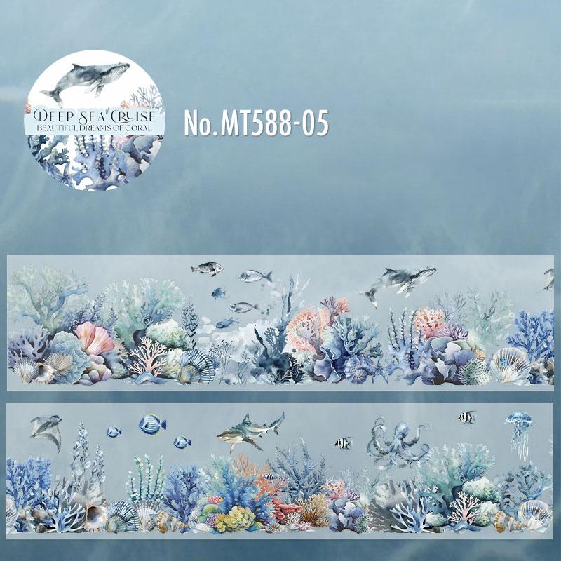MT588|海中 魚 珊瑚 海 海中 水中 砂浜 サンゴ 珊瑚礁 サンゴ礁