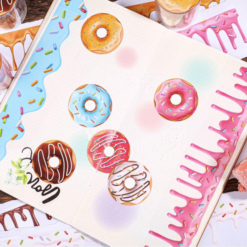 MT595|ドーナツ ケーキ スイーツ チョコレート チョコスプレー ジャム シロップ ソース