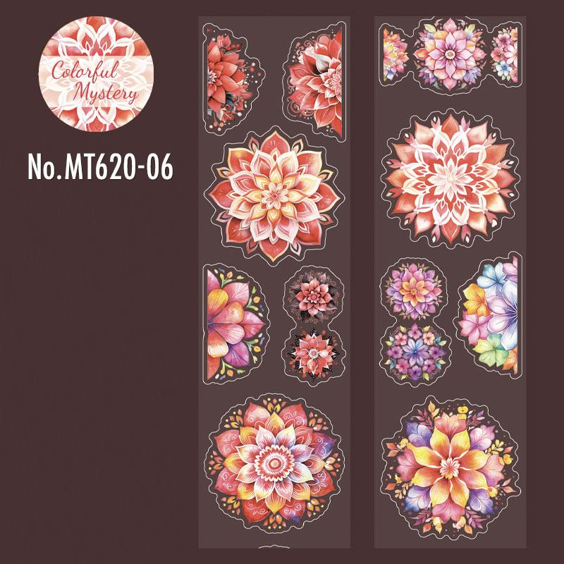 MT620|装飾 曼荼羅 曼陀羅 飾り 花 フラワー 模様