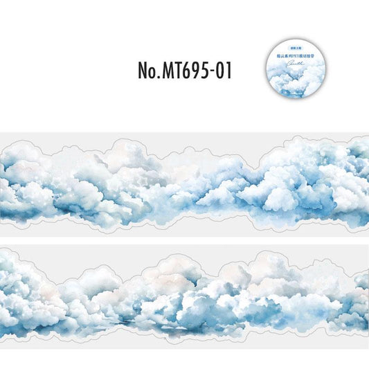 MT695|青空 曇り空 雨雲 晴れ 空 夕焼け空 虹色