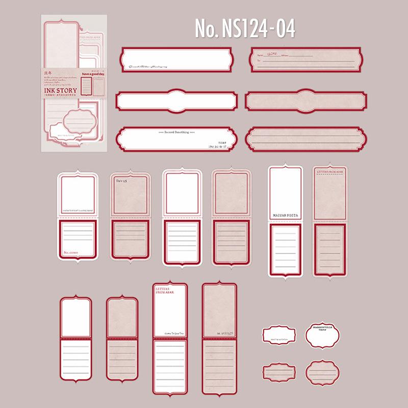 NS124|紙物素材 ラベル タグ