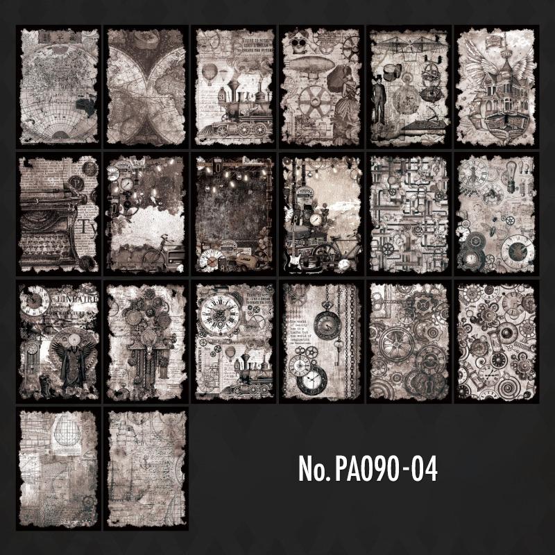 PA090|紙物素材 星座 魔法