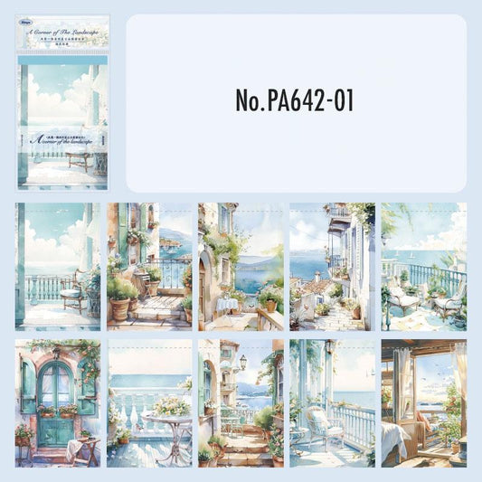 PA642|風景 景色 街並み