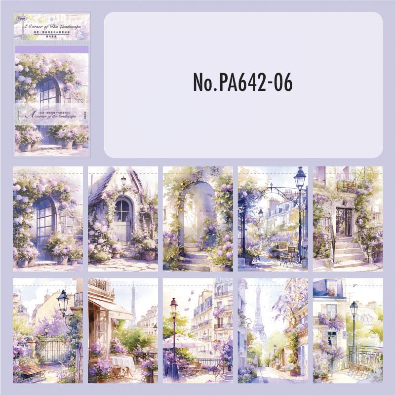 PA642|風景 景色 街並み