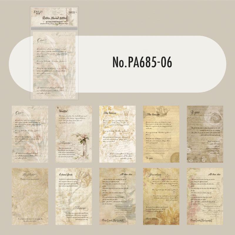 PA685|硫酸紙 背景 手紙 英字 英語 メモ 英文 手書き