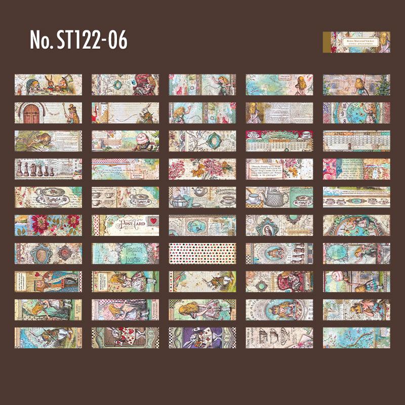 ST122|シール 和紙
