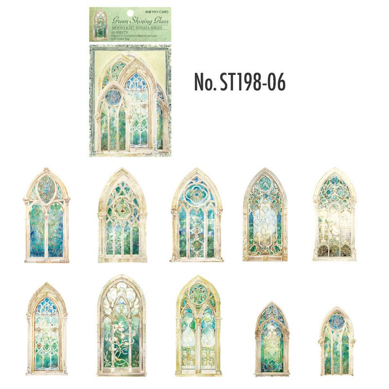 ST198|シール ステンドグラス ガラス ステンドガラス