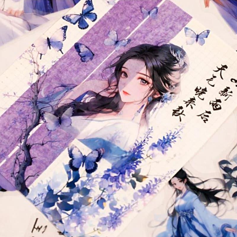 ST874|人物 女性 女の子 男性 中華風 着物 宮廷