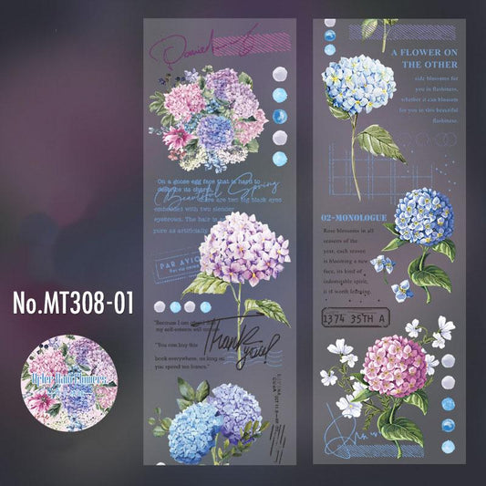 花・植物・バラのPETロールシール