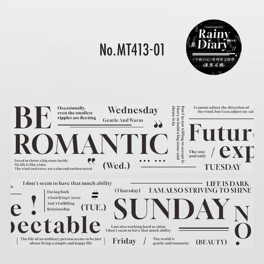 MT413｜英字 英文 フレーズ