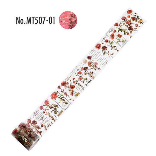 MT507｜花 フラワー 植物 バラ 薔薇 ローズ チューリップ スズラン ヒマワリ アジサイ