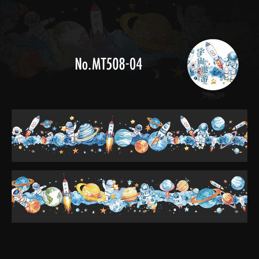 宇宙・星・月のPETロールシール