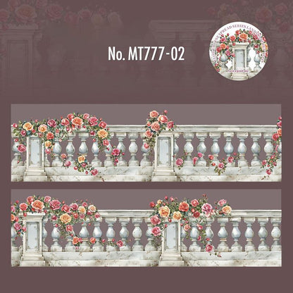 MT777｜フェンス 柵 お城 手すり 手摺り バラ アサガオ 蔦