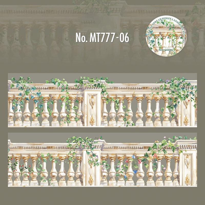 MT777｜フェンス 柵 お城 手すり 手摺り バラ アサガオ 蔦