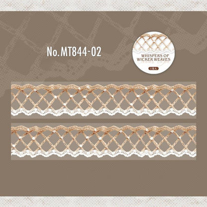 MT844｜麻紐 ジュート メッシュ レース ネット 麻