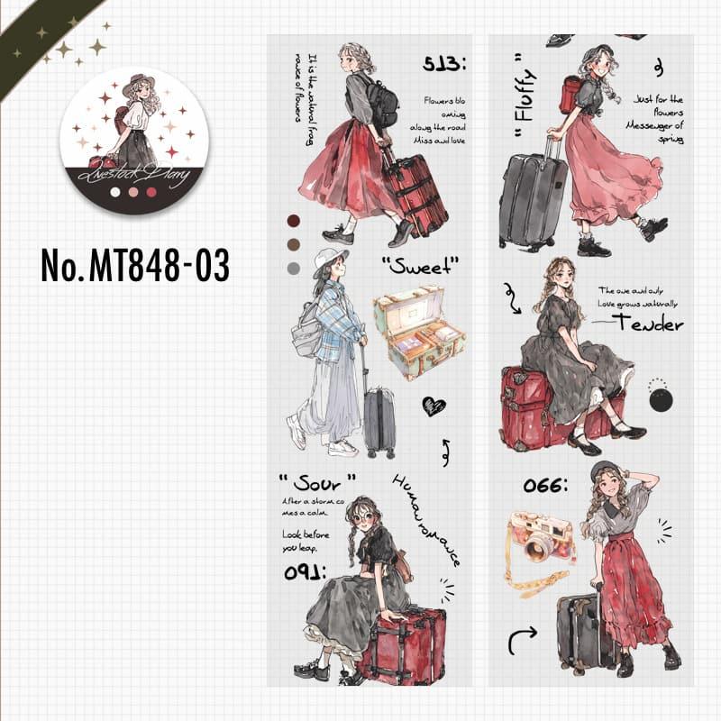 MT848｜人物 女性 仕事 休日 日常 旅行 カフェ