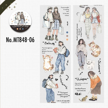 MT848｜人物 女性 仕事 休日 日常 旅行 カフェ