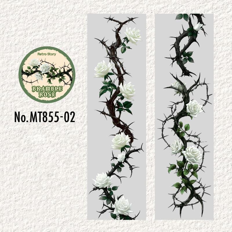 MT855｜バラ ローズ 花 薔薇 トゲ 棘