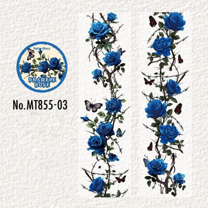 MT855｜バラ ローズ 花 薔薇 トゲ 棘