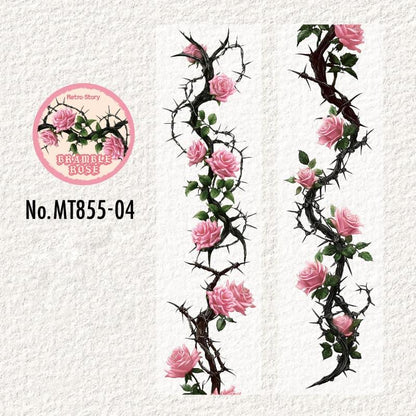 MT855｜バラ ローズ 花 薔薇 トゲ 棘