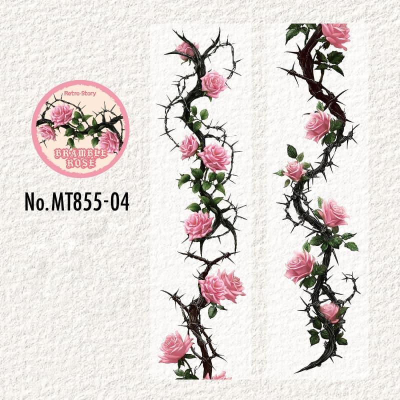 MT855｜バラ ローズ 花 薔薇 トゲ 棘
