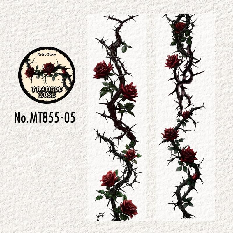MT855｜バラ ローズ 花 薔薇 トゲ 棘