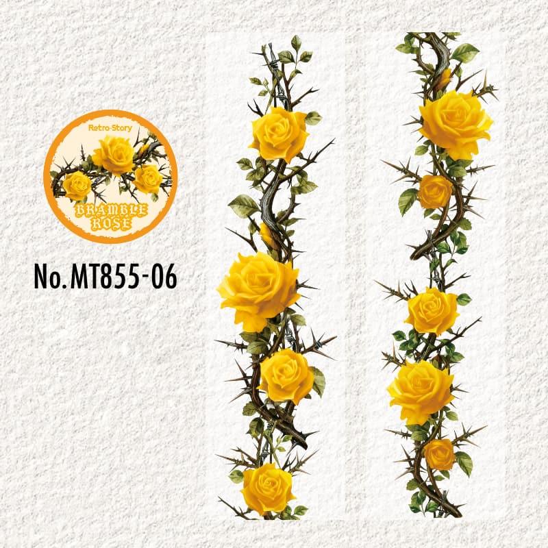 MT855｜バラ ローズ 花 薔薇 トゲ 棘