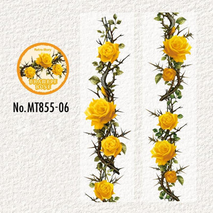 MT855｜バラ ローズ 花 薔薇 トゲ 棘