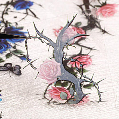 MT855｜バラ ローズ 花 薔薇 トゲ 棘