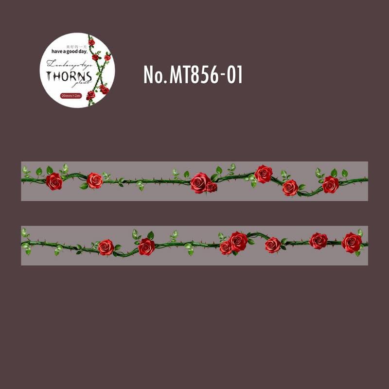 MT856｜薔薇 バラ ローズ 花 トゲ 棘