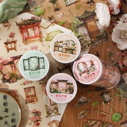MT867｜中華風 小物 棚 窓 庭 灯り 提灯