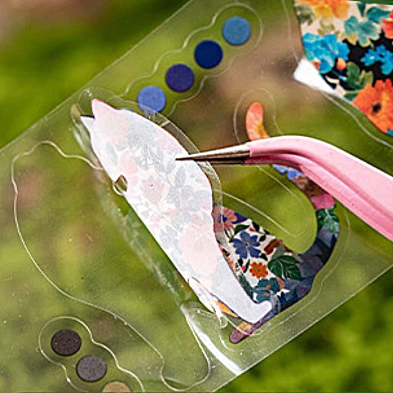 MT903｜動物 アート ネコ 蝶 カタツムリ イヌ 魚 ゾウ 貝 ヒトデ