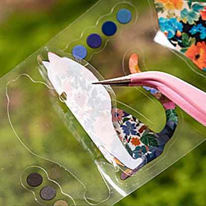 MT903｜動物 アート ネコ 蝶 カタツムリ イヌ 魚 ゾウ 貝 ヒトデ