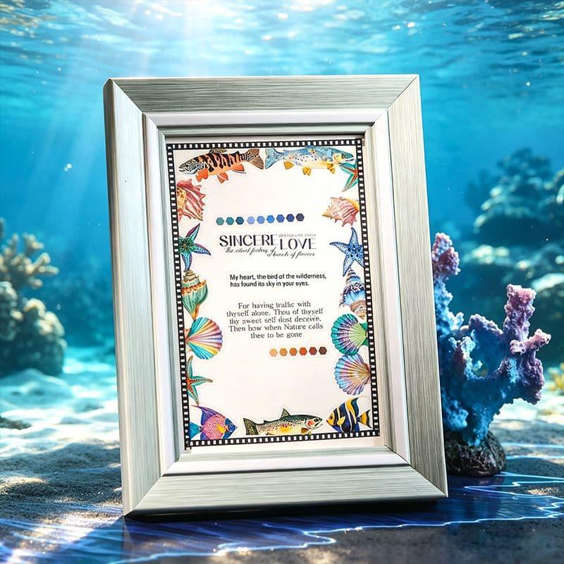 MT903｜動物 アート ネコ 蝶 カタツムリ イヌ 魚 ゾウ 貝 ヒトデ