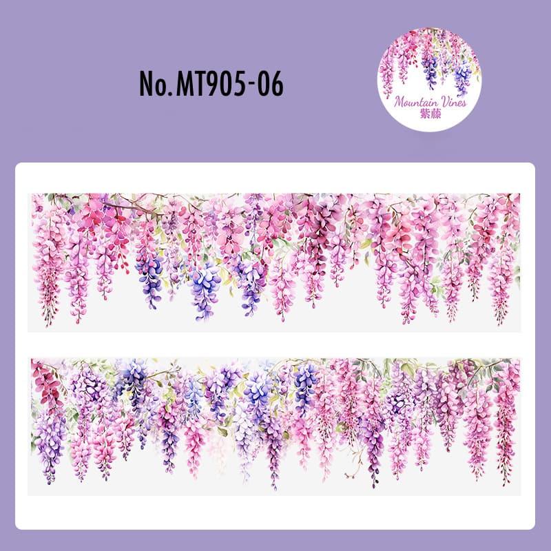 MT905｜藤 フジ 花 植物 蔦 藤棚 バラ
