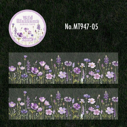 MT947｜野花 花畑 デイジー コスモス 矢車菊 草花