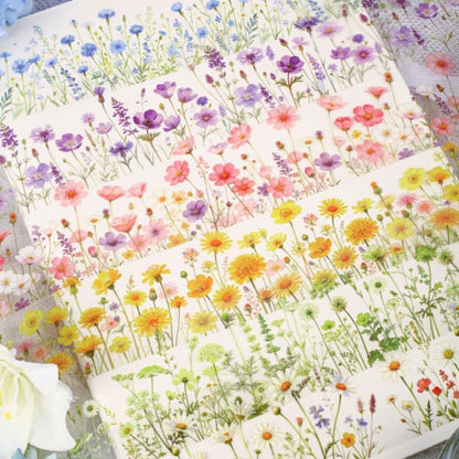 MT947｜野花 花畑 デイジー コスモス 矢車菊 草花