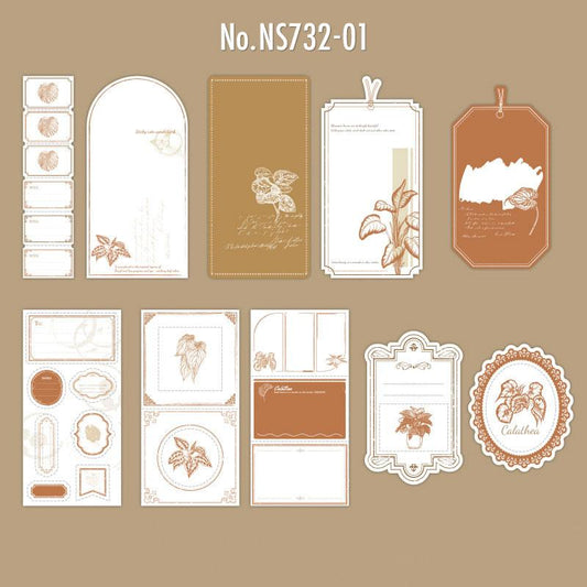 NS732｜タグ ラベル 装飾 アクセント 飾り