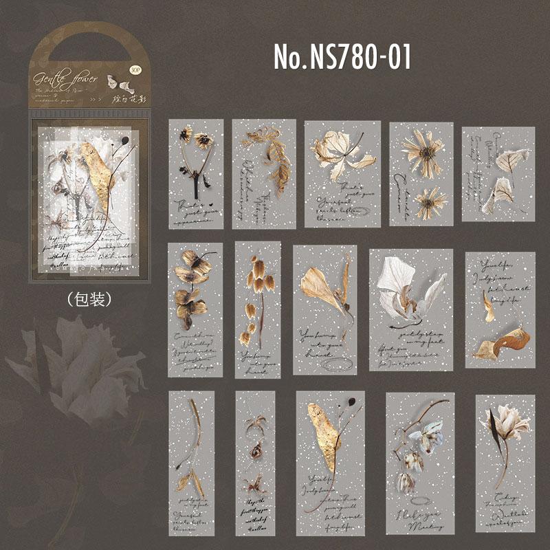 NS780｜硫酸紙 植物 ドライフラワー 押し花 おしゃれ 装飾
