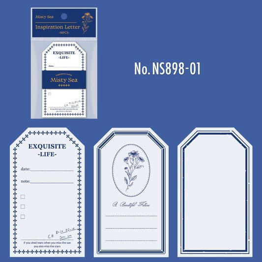 NS898｜ラベル メモ タグ フレーム 額縁