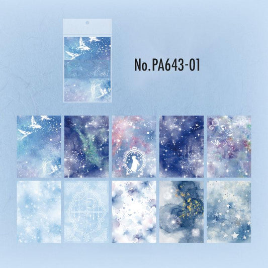 PA643｜硫酸紙 インク 滲み ぼかし