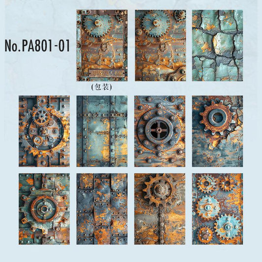 PA801｜サビ 金属 ヴィンテージ 錆 ラスト 腐食
