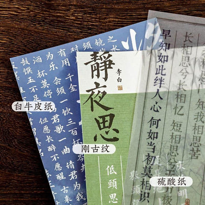 PA872｜中華風 漢字 漢文 掛軸 墨 習字